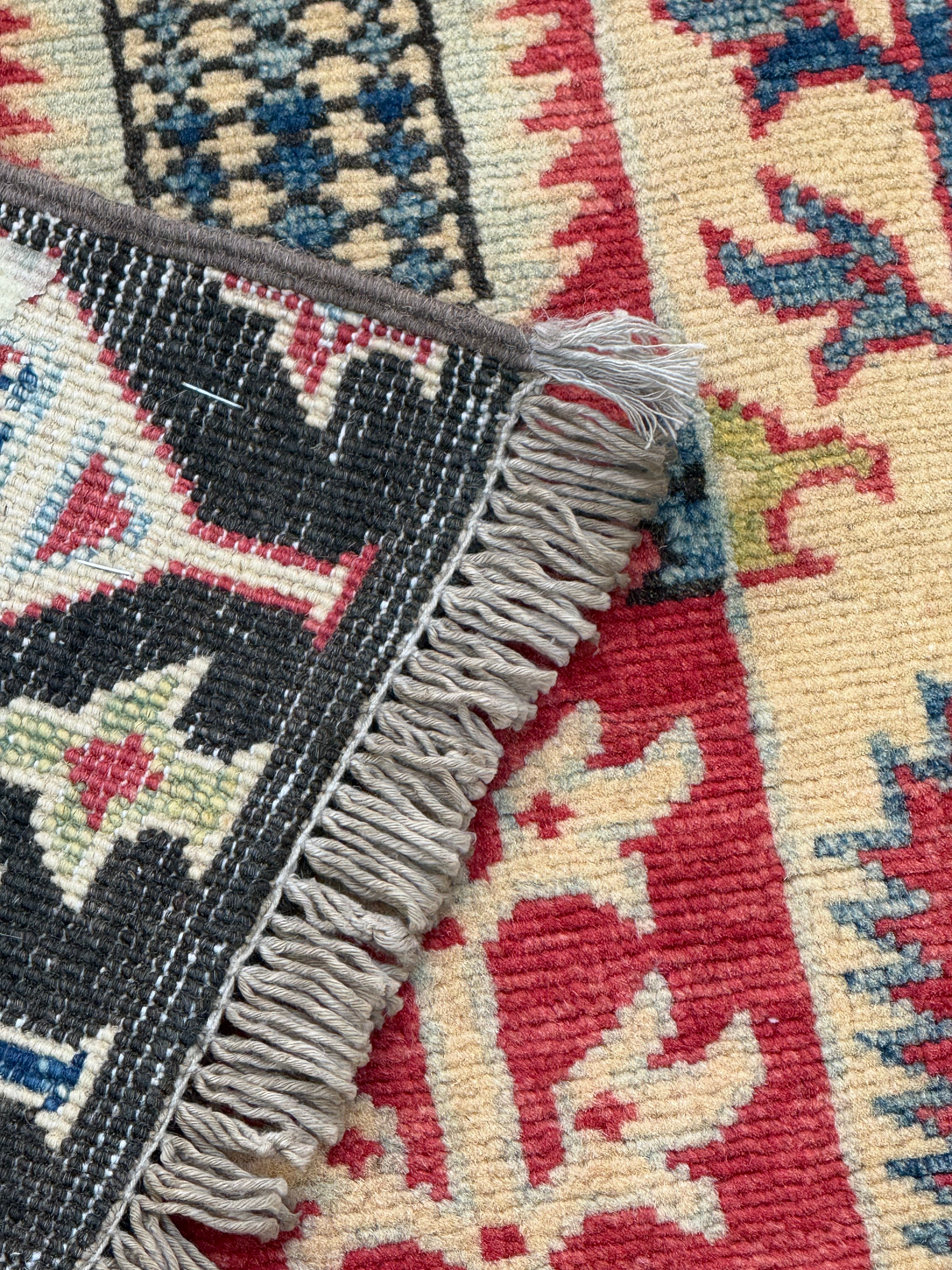 Hand-Knotted Chobi Wool Rug 200 CM  x 150 CM SK#2044