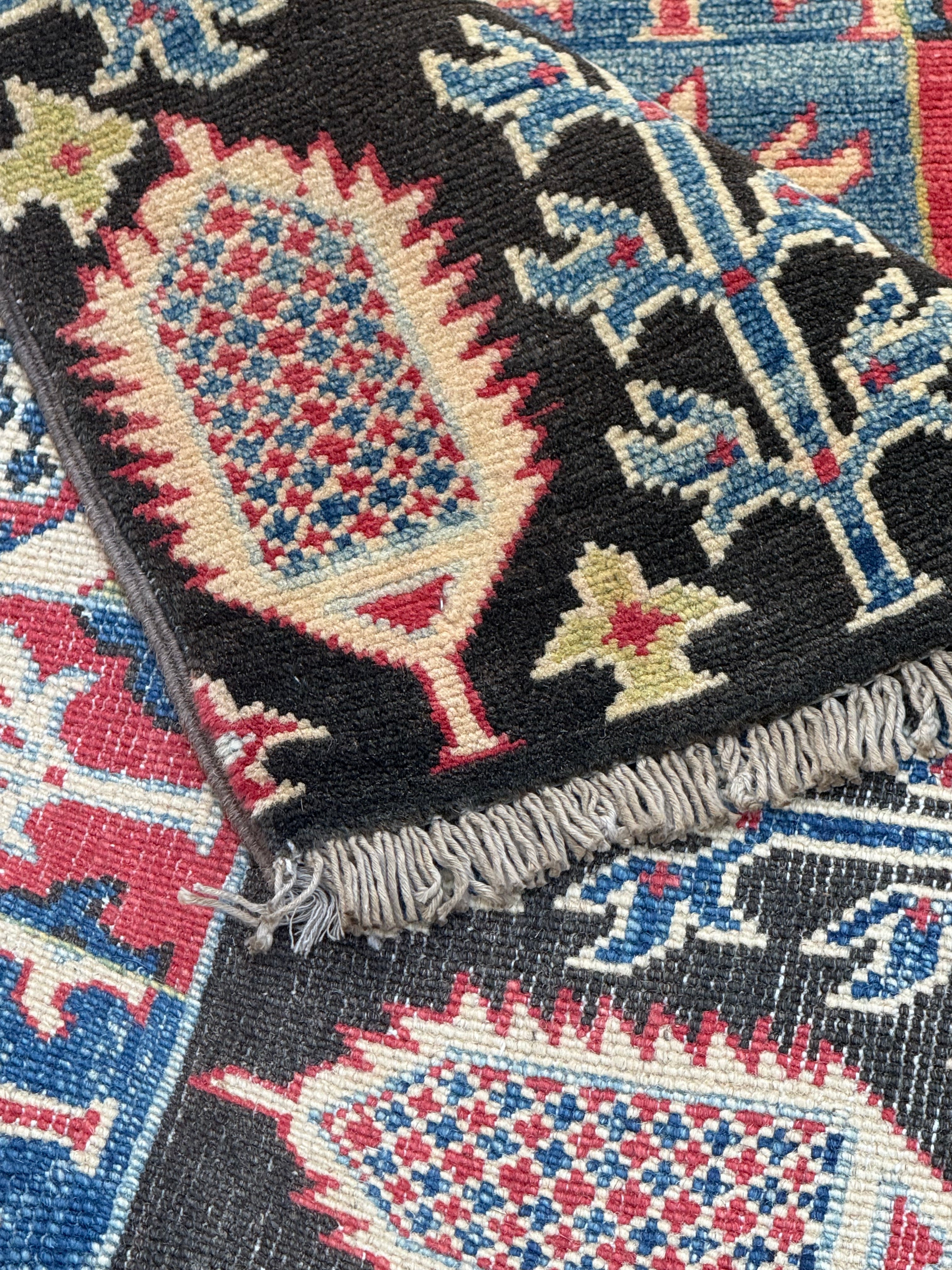 Hand-Knotted Chobi Wool Rug 200 CM  x 150 CM SK#2044