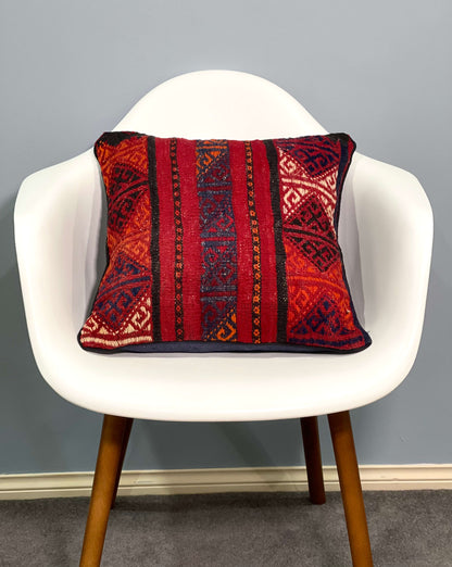 Traditional Afghan Cushion Cover 45 cm X 45cm AF#110
