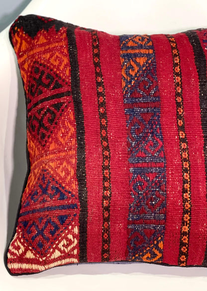 Traditional Afghan Cushion Cover 45 cm X 45cm AF#110