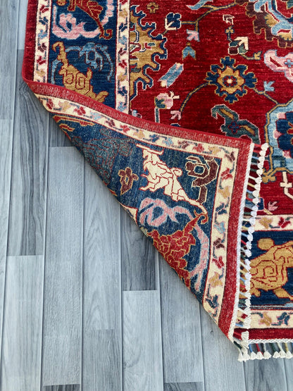 Hand Knotted Chobi Wool Rug | 204 CM x 149 CM SK#1379