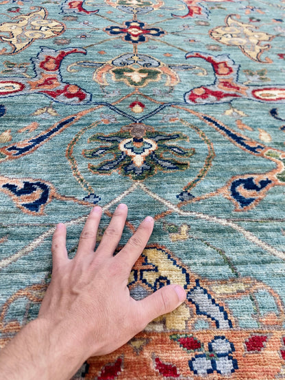 Hand Knotted Chobi Wool Rug | 201 CM x 149 CM SK#1378