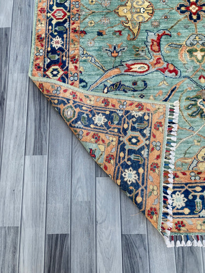 Hand Knotted Chobi Wool Rug | 201 CM x 149 CM SK#1378