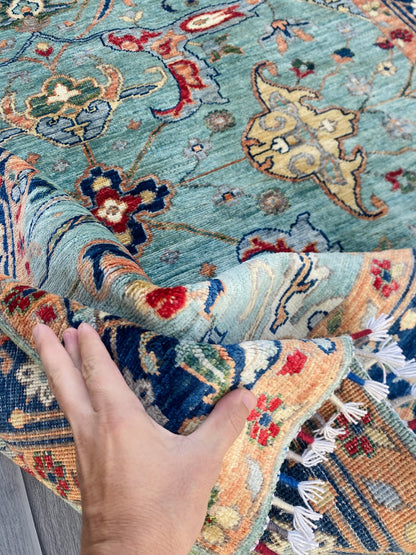 Hand Knotted Chobi Wool Rug | 201 CM x 149 CM SK#1378