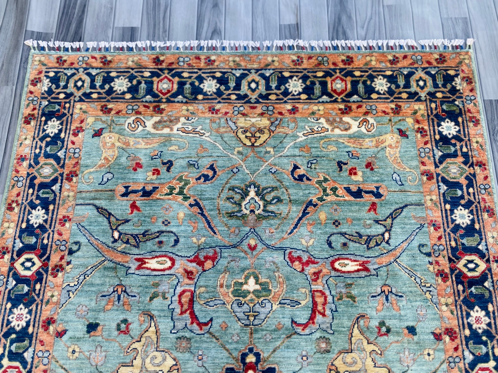 Hand Knotted Chobi Wool Rug | 201 CM x 149 CM SK#1378