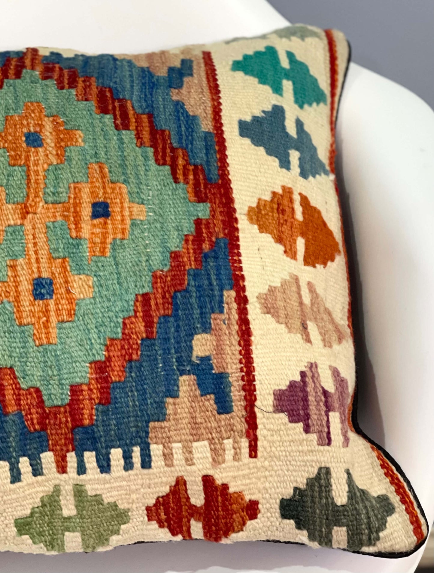 Chobi Kilim Cushion Cover 45 cm x 45 cm ( Chobi ) AF#123