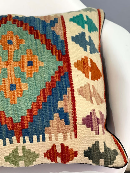 Chobi Kilim Cushion Cover 45 cm x 45 cm ( Chobi ) AF#123