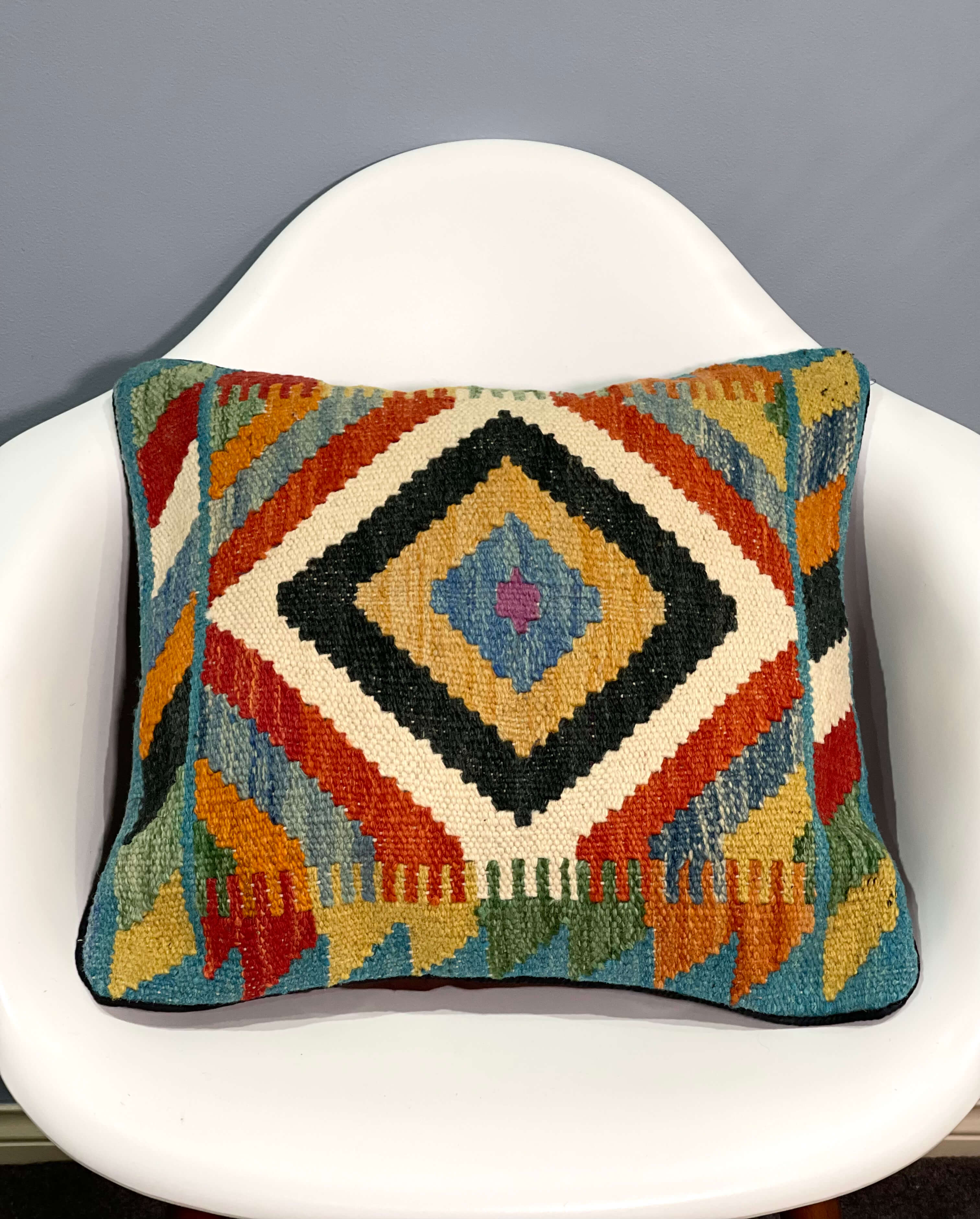 Chobi Design Kilim Cushion Cover 45 cm x 45 cm AF#128