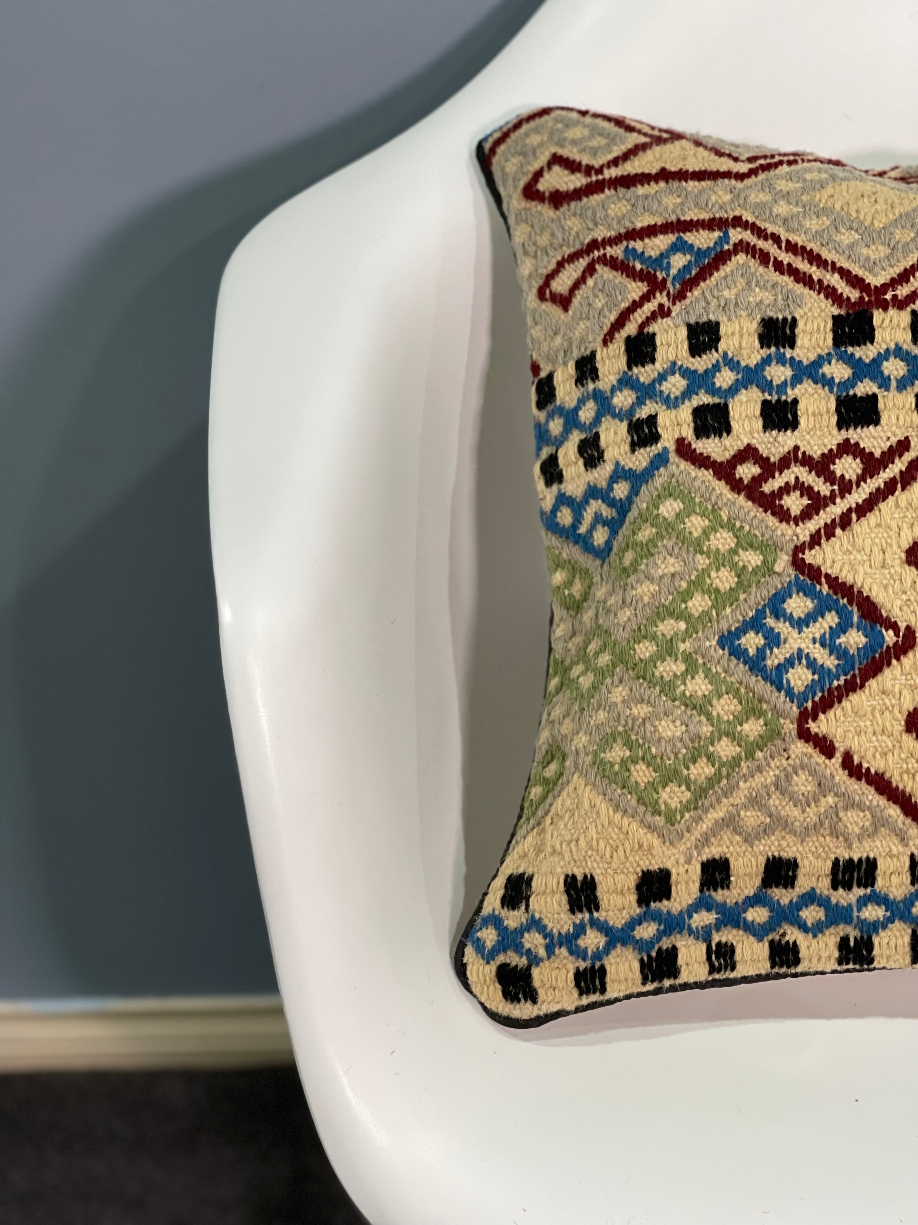 Handmade Kuchi Design Design Cushion 45 cm x 45 cm AF#130