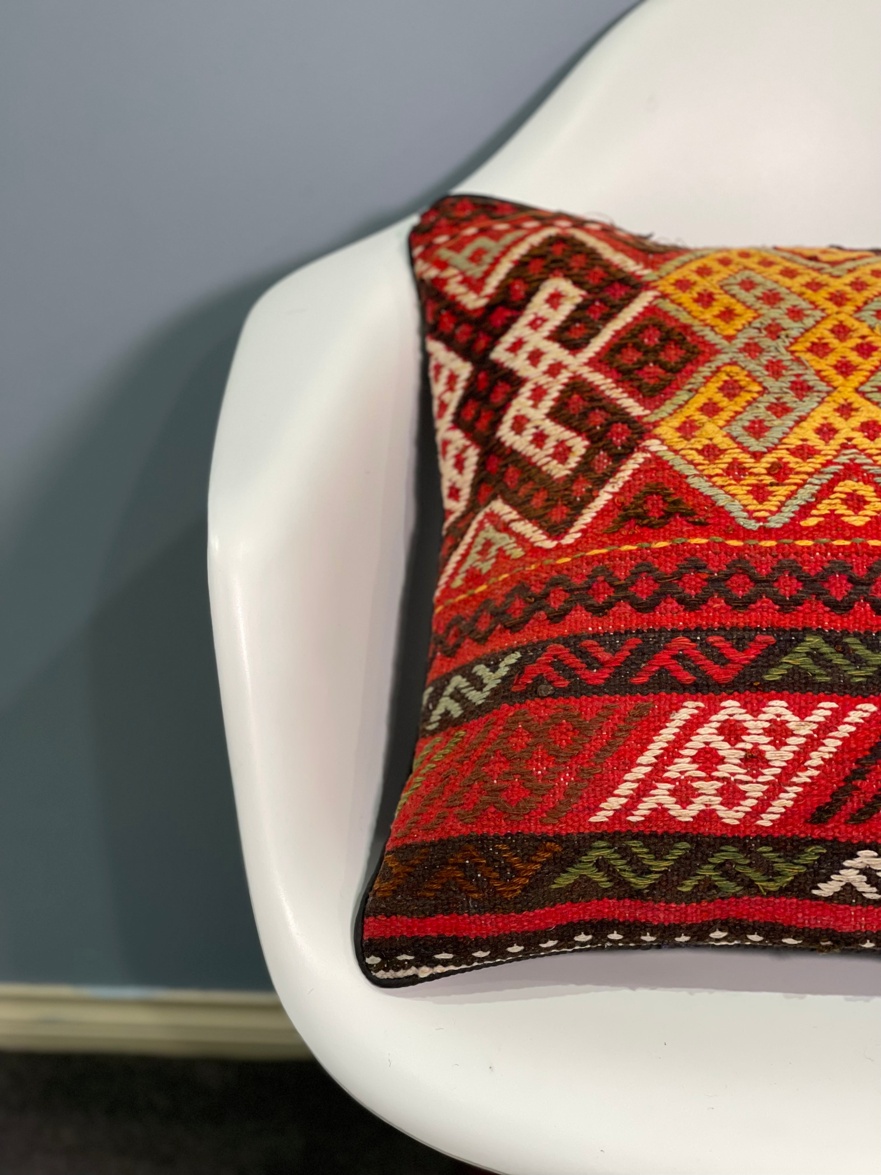 Handmade Kuchi Design Design Cushion 45 cm x 45 cm AF#132