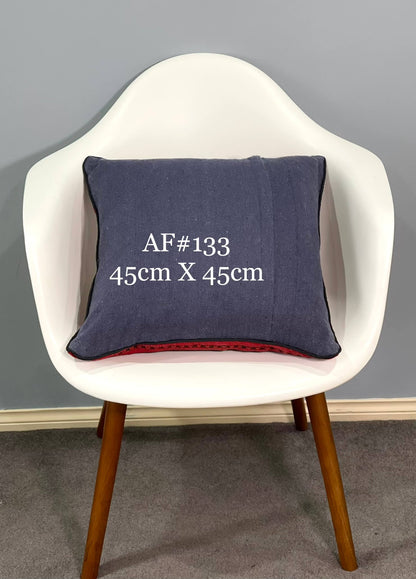 Traditional Afghan Cushion 45 cm x 45 cm (Traditional) AF#132