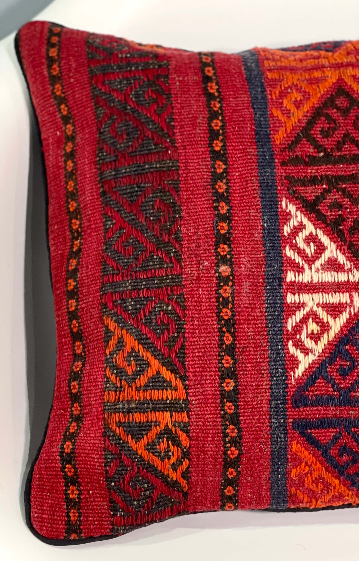 Traditional Afghan Cushion 45 cm x 45 cm (Traditional) AF#136