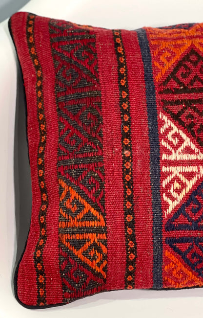 Traditional Afghan Cushion 45 cm x 45 cm (Traditional) AF#136