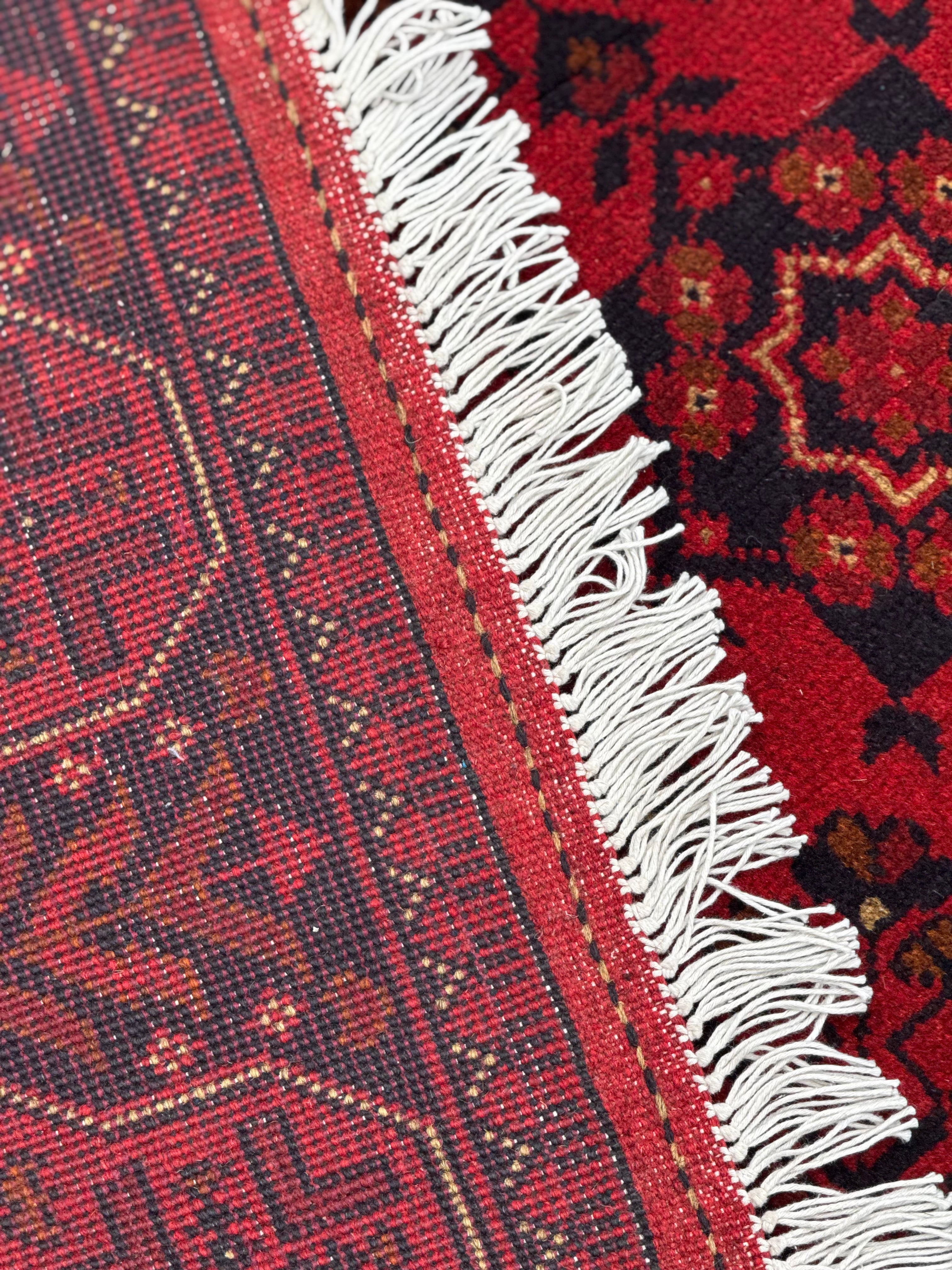 Handmade Afghan Traditional Khal Rug  200 CM x 150 CM SK#234