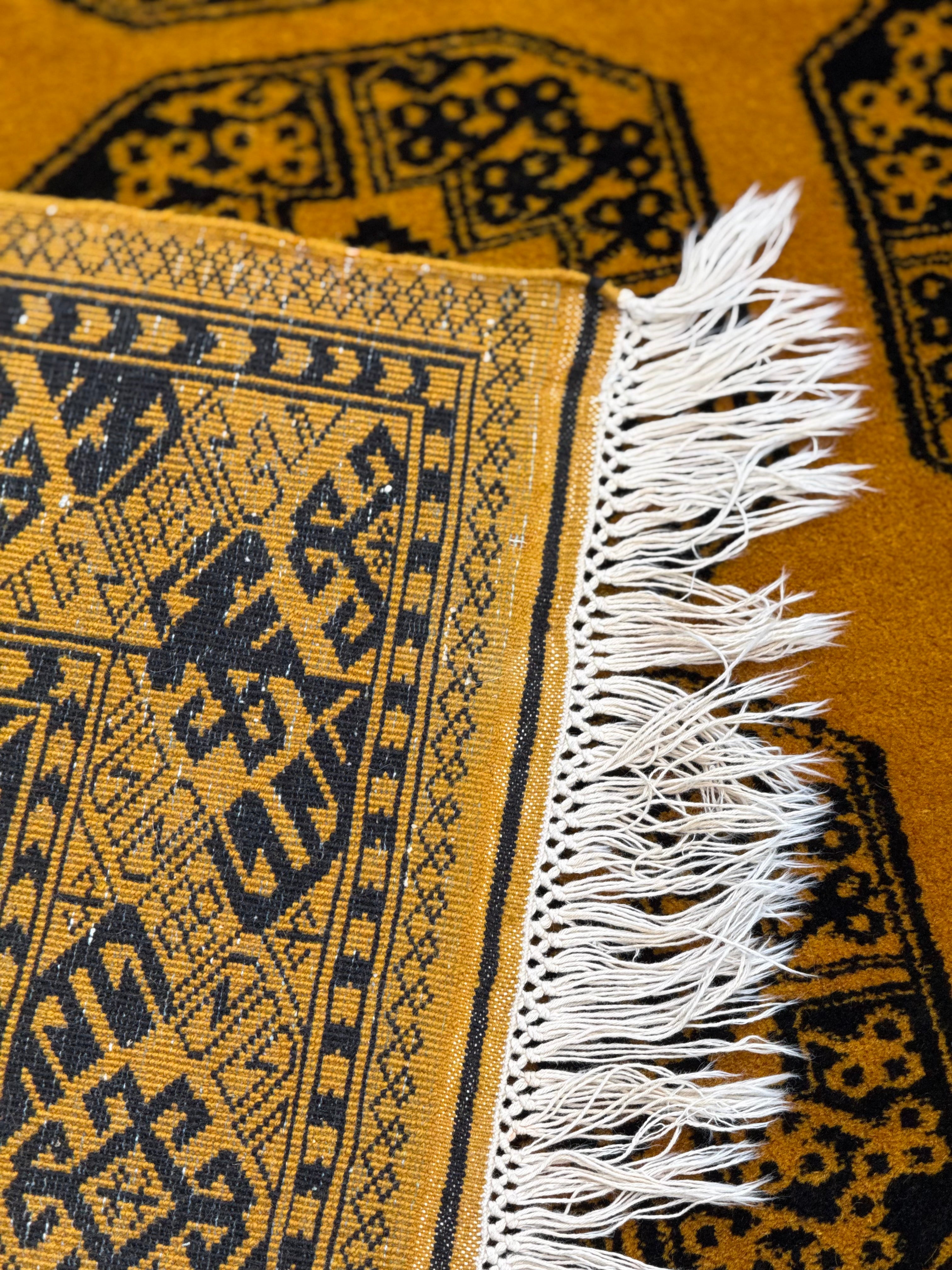 Hand Woven Traditional Afghan Vintage Wool Rug 230 CM x 155 CM Sk#235