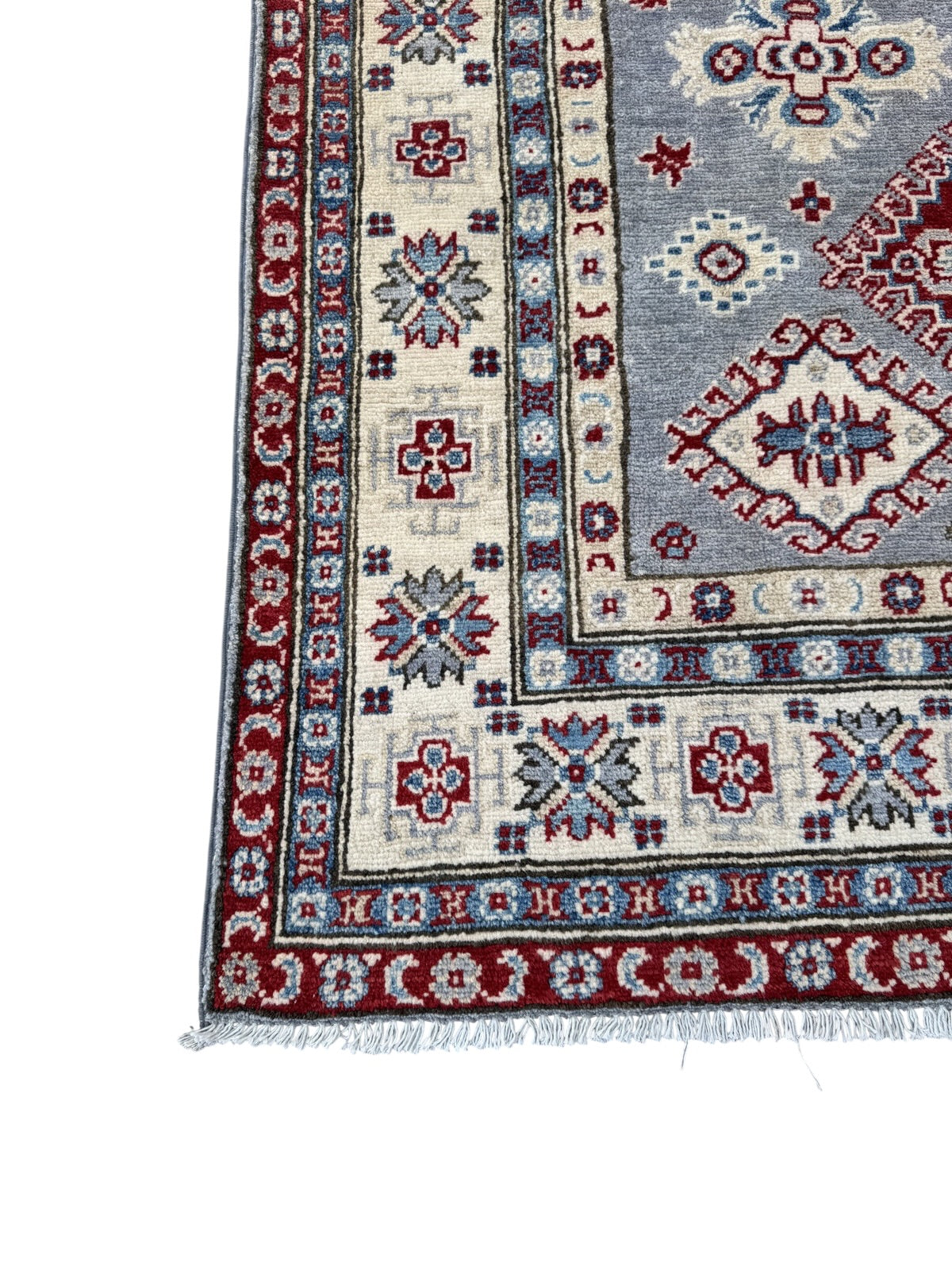 Handmade Afghan Kazak wool  Rug 216 CM x 140 CM SK#1521