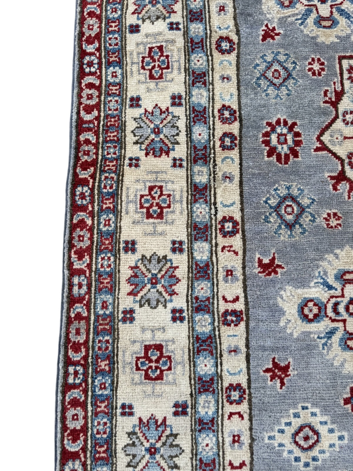 Handmade Afghan Kazak wool  Rug 216 CM x 140 CM SK#1521