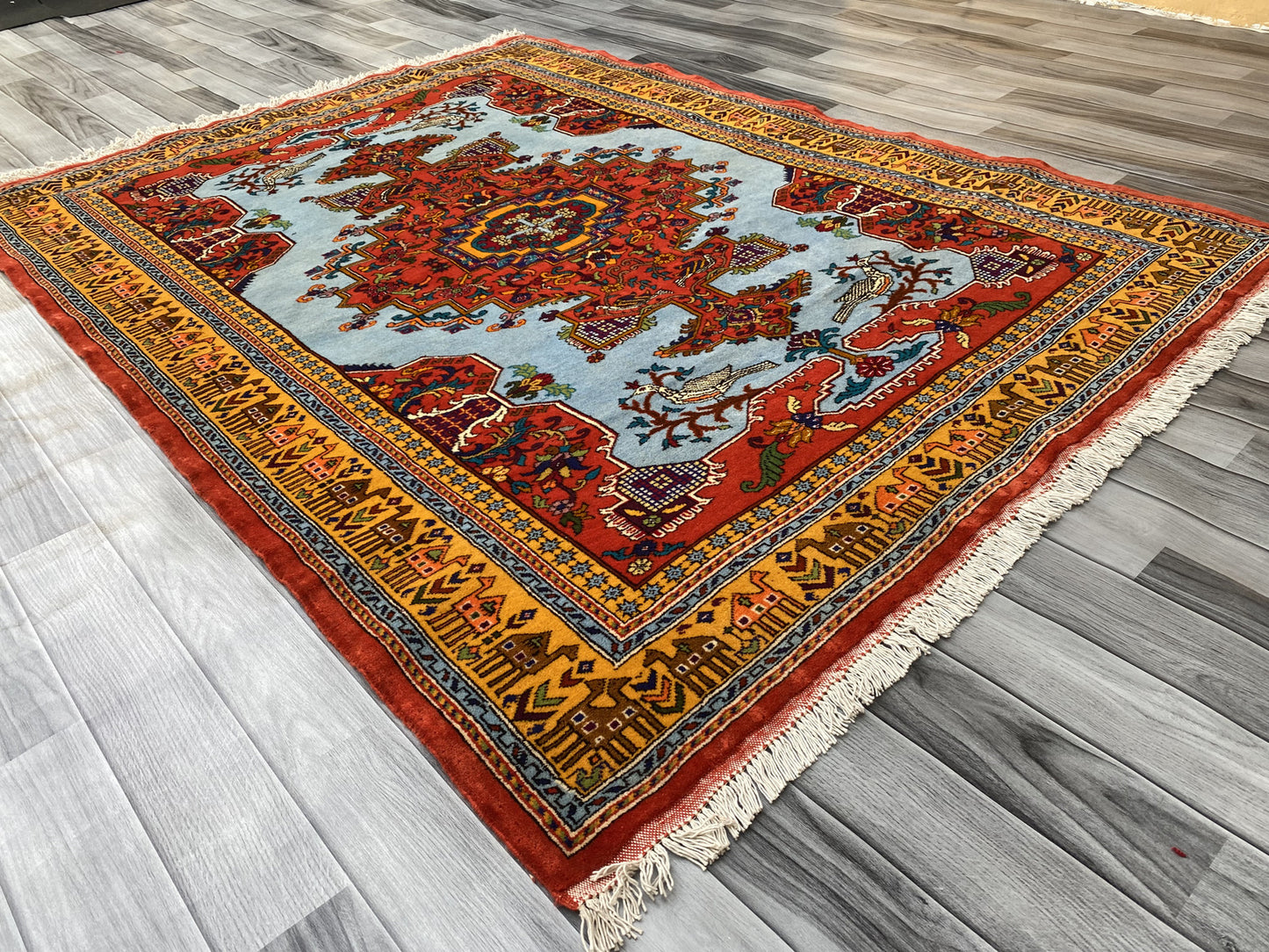 Hand Woven Traditional  Balochi Rug | 192 CM x 142 CM SK#310