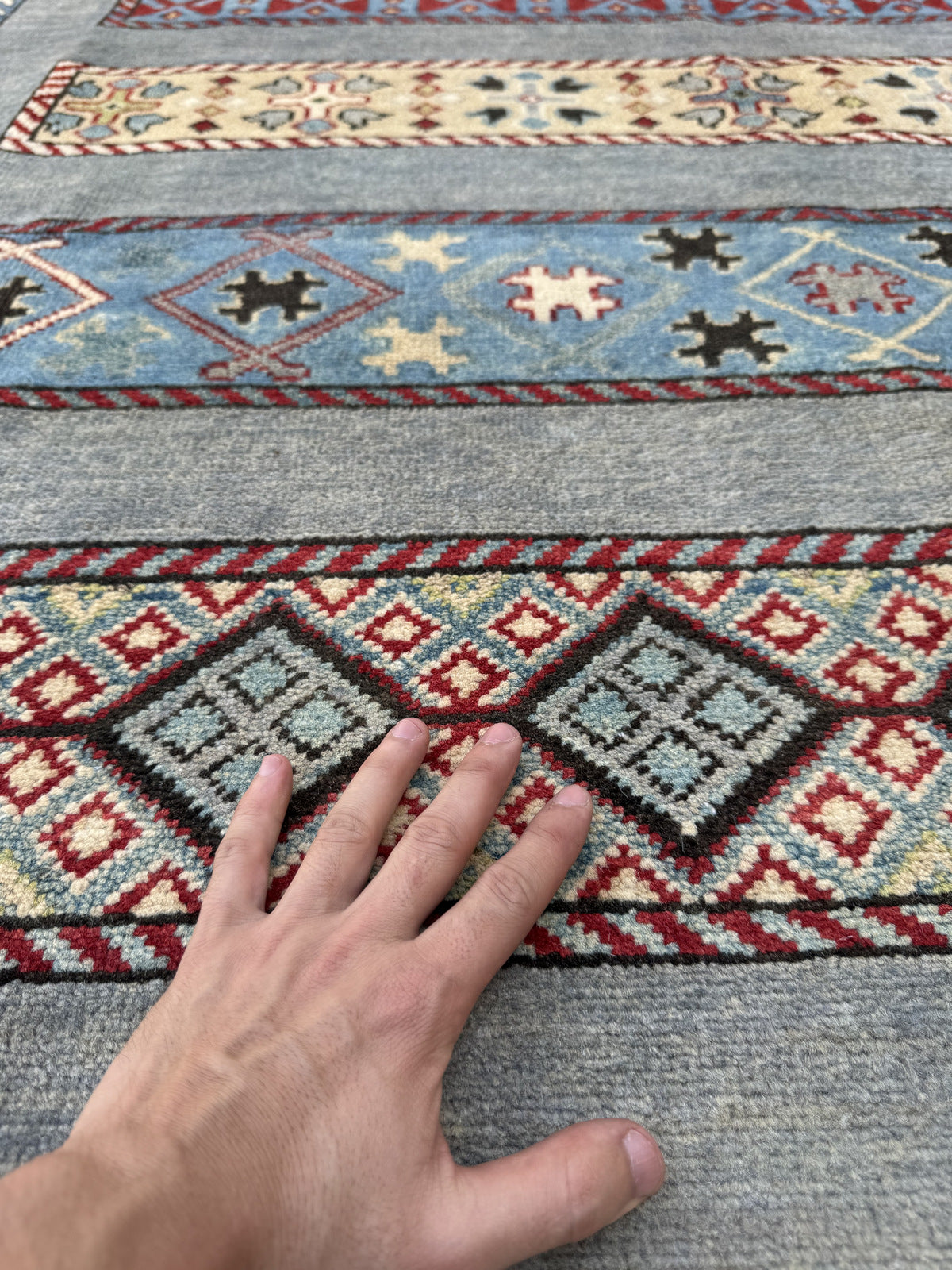 Hand-Knotted  Chobi Wool Rug 300 CM x 205 CM SK#1518