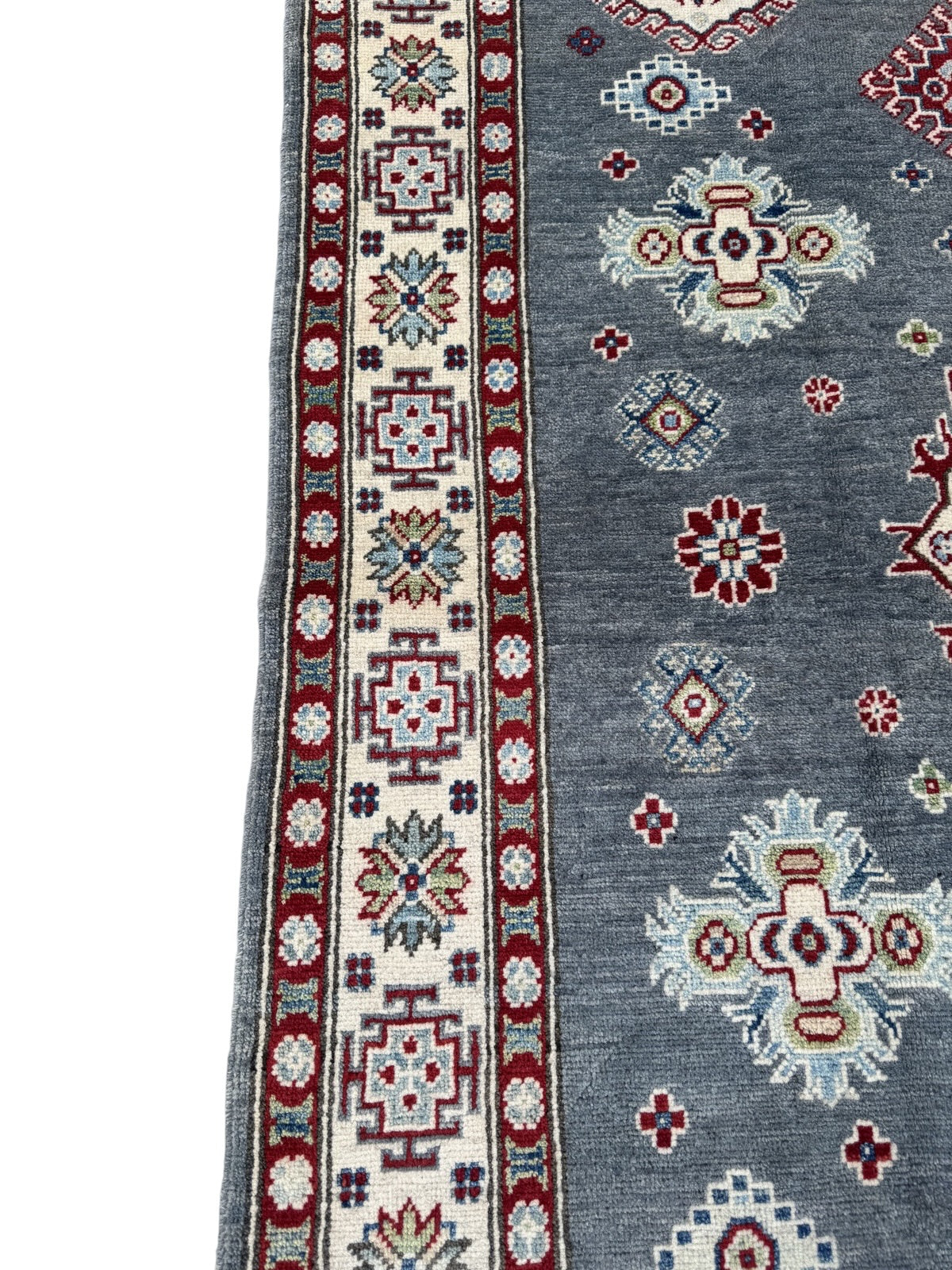 Handmade Afghan Kazak wool  Rug 201 CM x 152 CM SK#1516