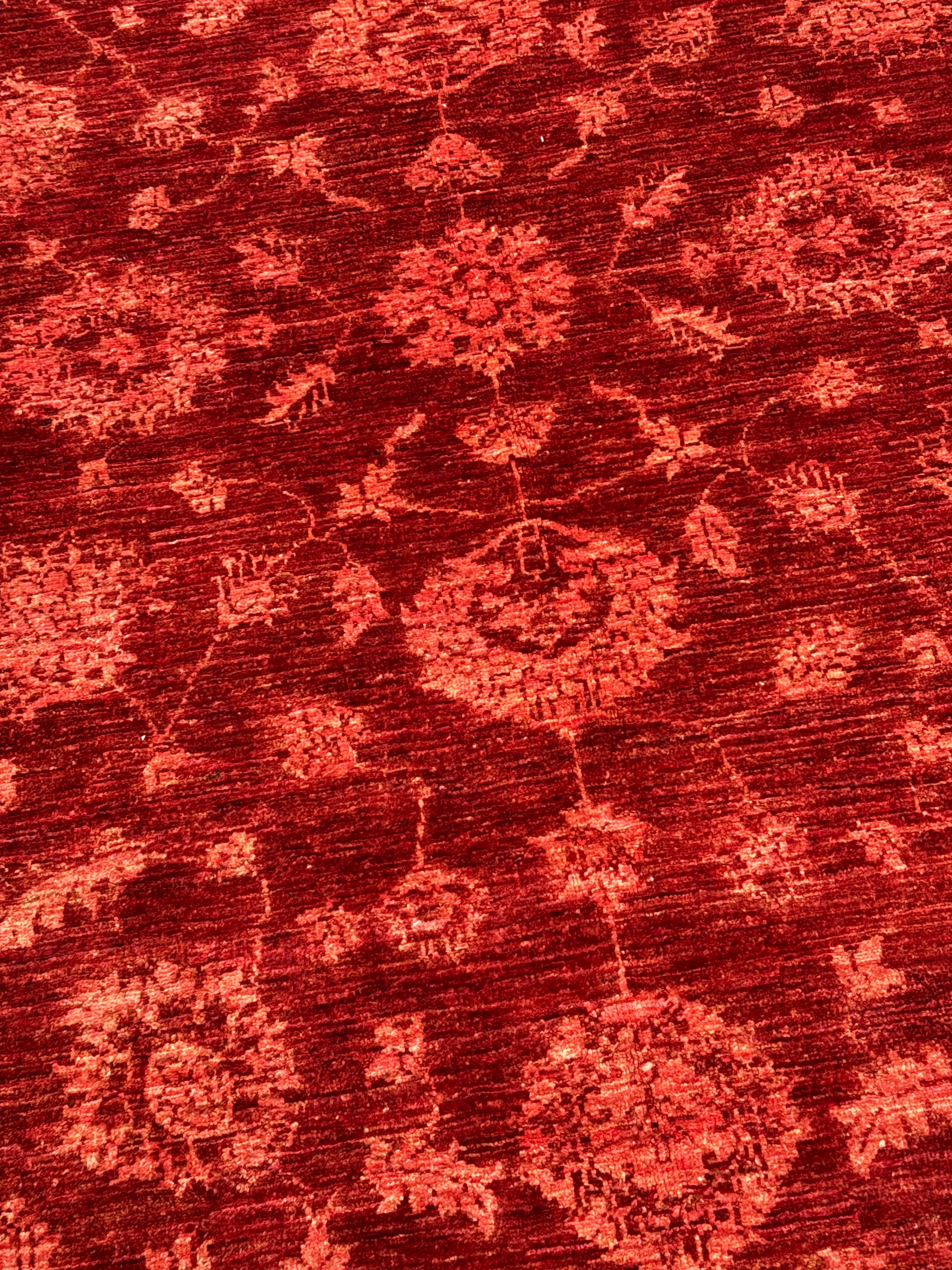 Hand-Knotted Chobi Wool Rug 235 CM  x 170 CM SK#2065