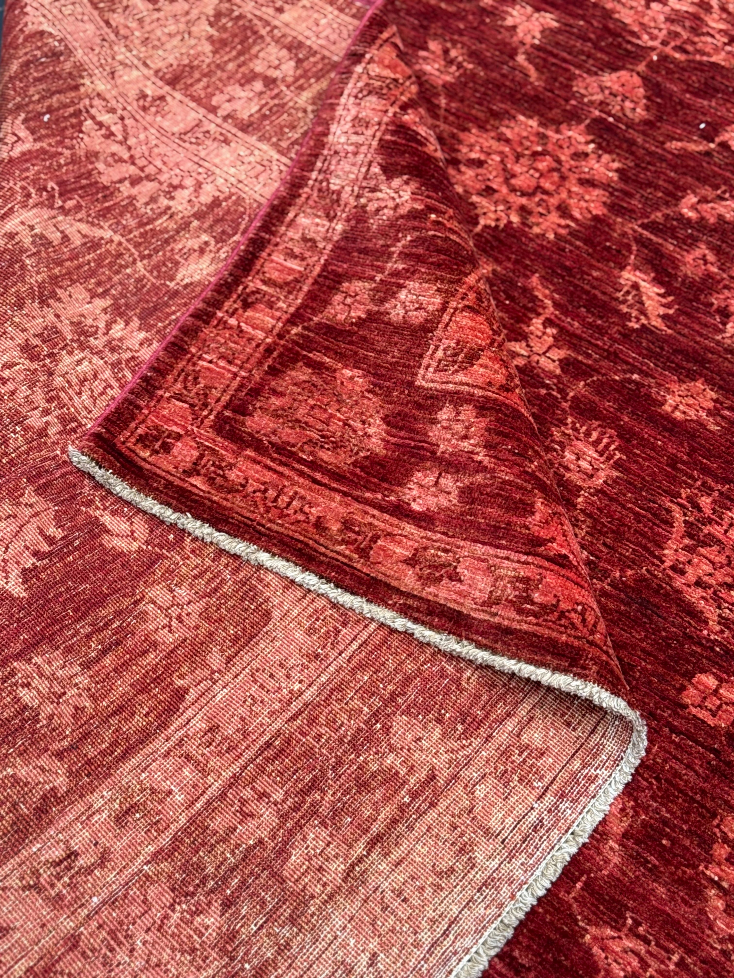 Hand-Knotted Chobi Wool Rug 235 CM  x 170 CM SK#2065