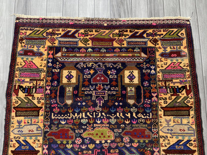 Hand Woven Traditional Rug | 230 CM x 120 CM KS # 11