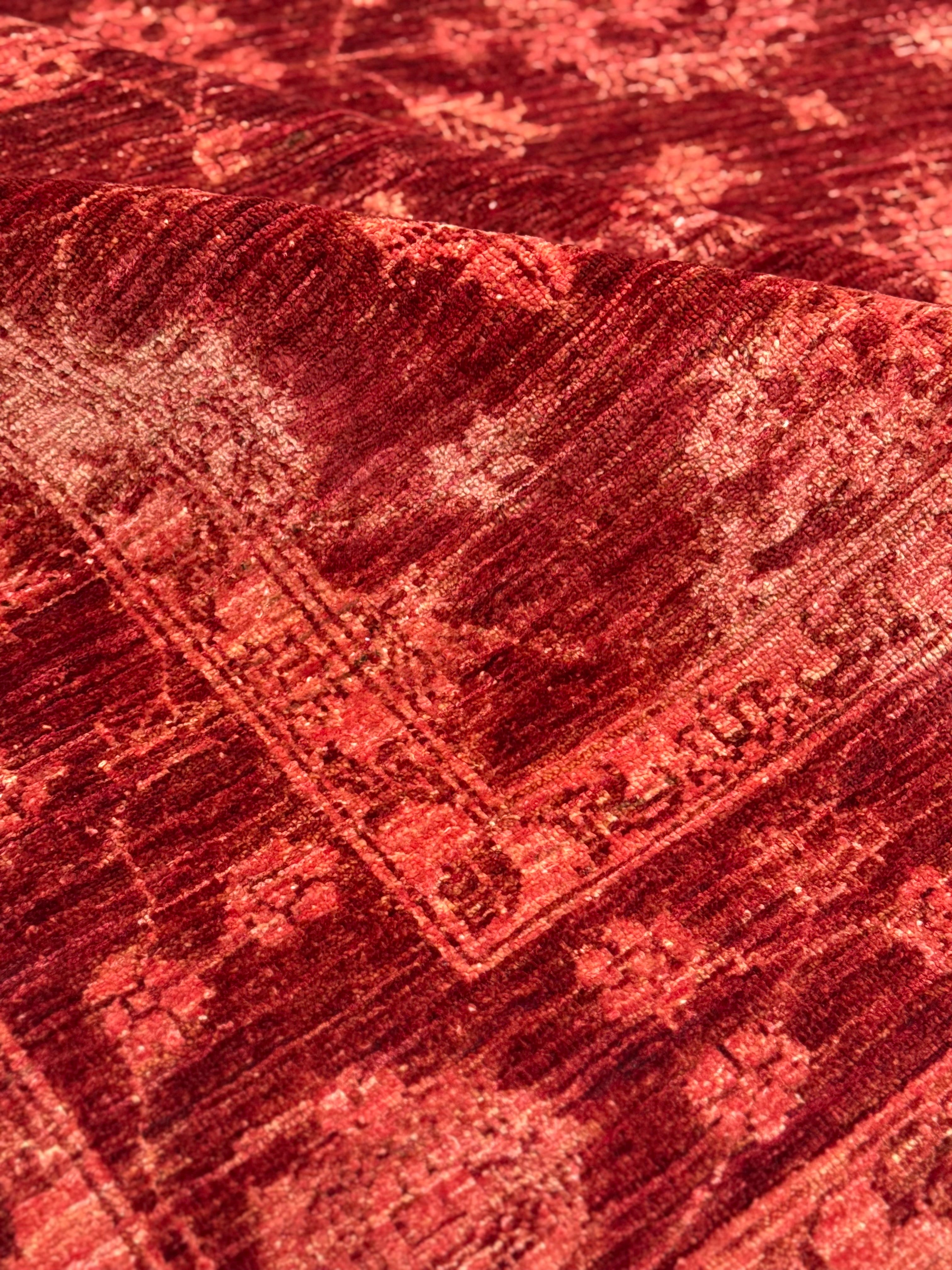 Hand-Knotted Chobi Wool Rug 235 CM  x 170 CM SK#2065