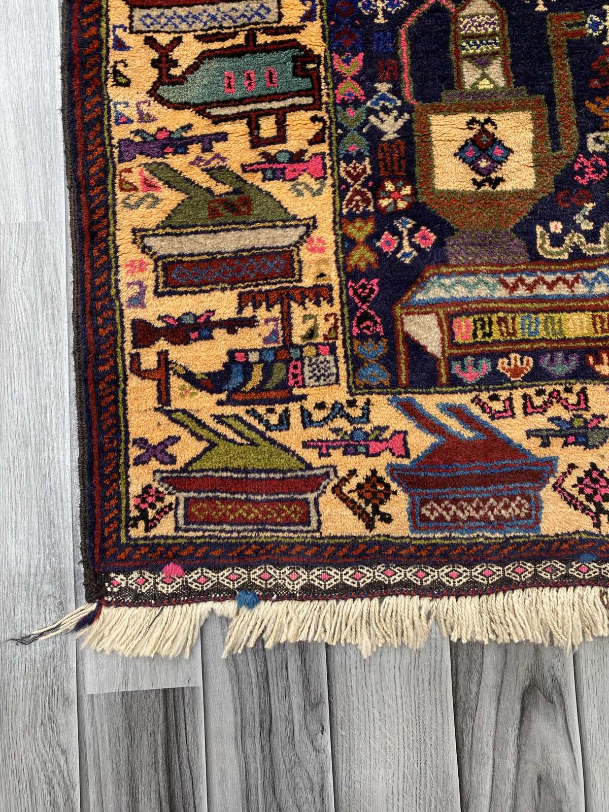 Hand Woven Traditional Rug | 230 CM x 120 CM KS # 11