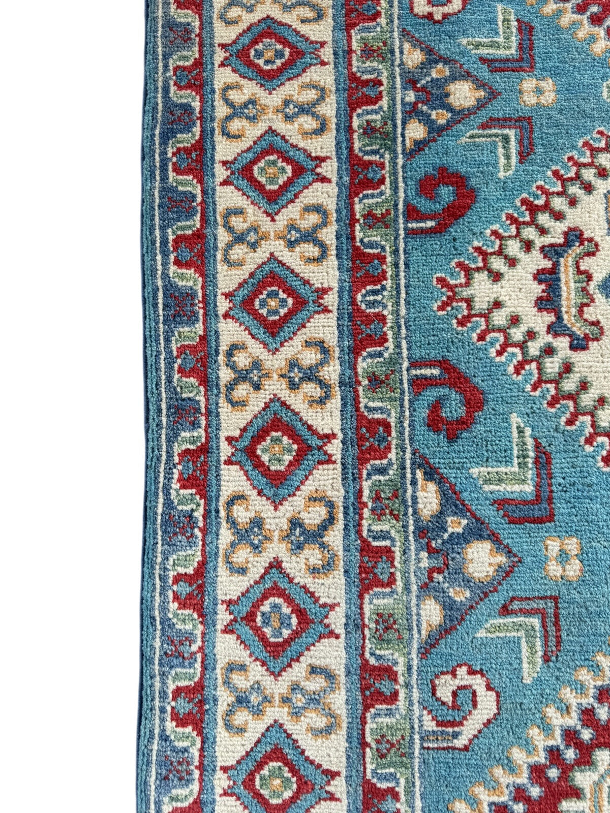 Handmade Afghan Kazak wool  Rug 117 CM x 82 CM SK#1513