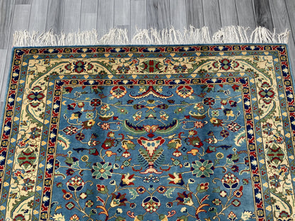 Hand Woven Traditional Rug | 191 CM x 152 CM KSM # 1272