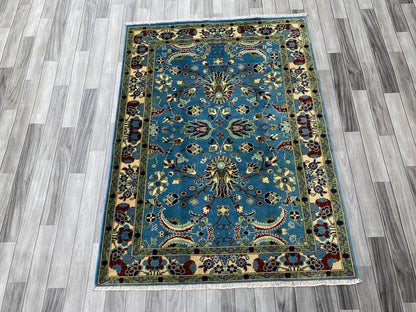 Hand Woven Traditional Rug | 173 CM x 129 CM KSM # 313