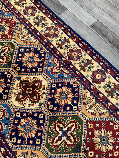 Hand Woven Traditional Hallway Runner Rug | 199 x 98 CM KSM # 2984