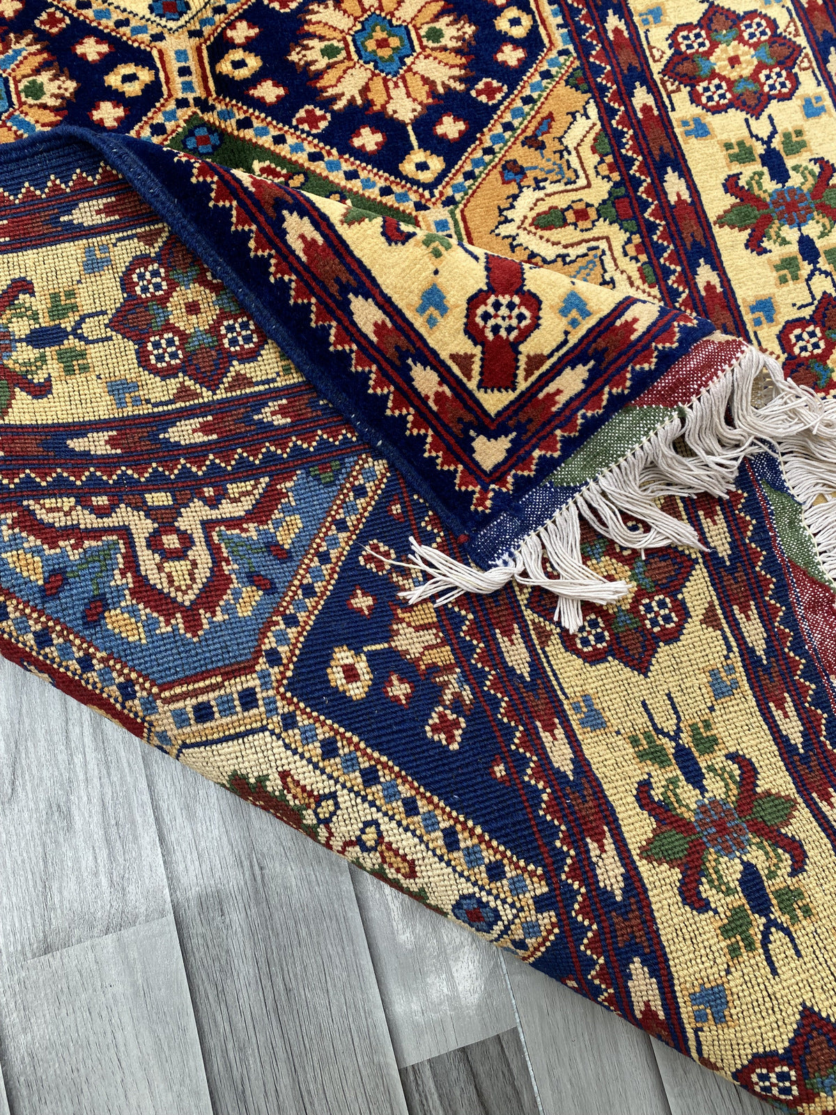 Hand Woven Traditional Hallway Runner Rug | 199 x 98 CM KSM # 2984