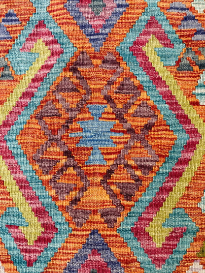 Handmade Afghan Chobi Kilim Rug 88 CM x 64 CM ( SS # 44 )