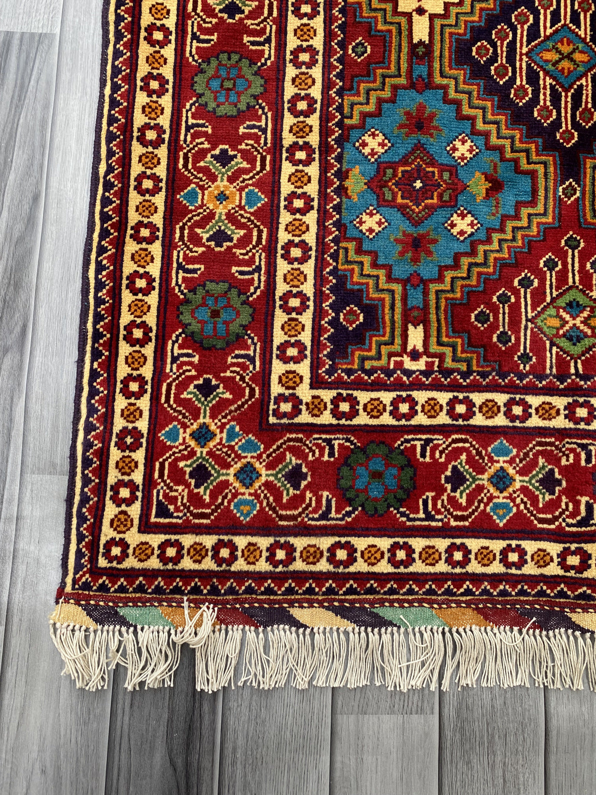 Hand Woven Traditional  Rug | 210 CM x 154 CM KSM # 3113