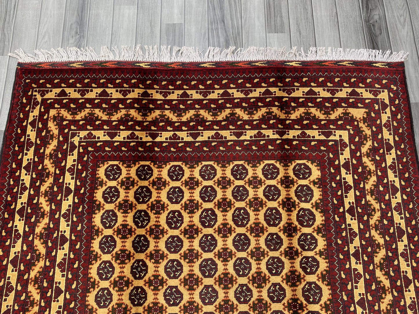 Hand Woven Traditional  Rug | 195 CM x 145 CM KSM # 2600