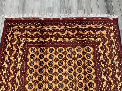 Hand Woven Traditional  Rug | 195 CM x 145 CM KSM # 2600