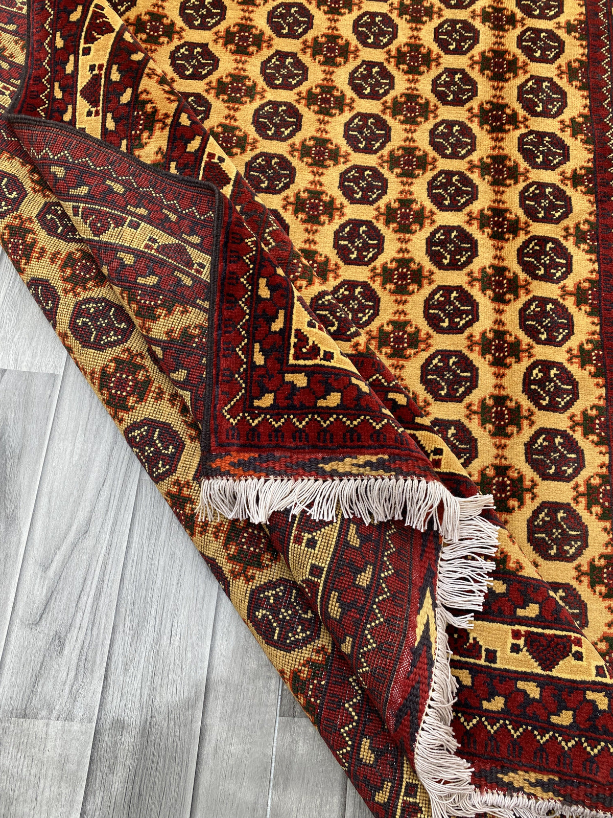 Hand Woven Traditional  Rug | 195 CM x 145 CM KSM # 2600