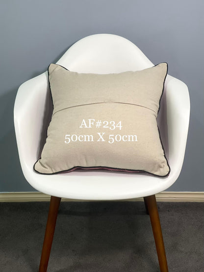 Modern Cushion cover 50cm X 50cm AF#234