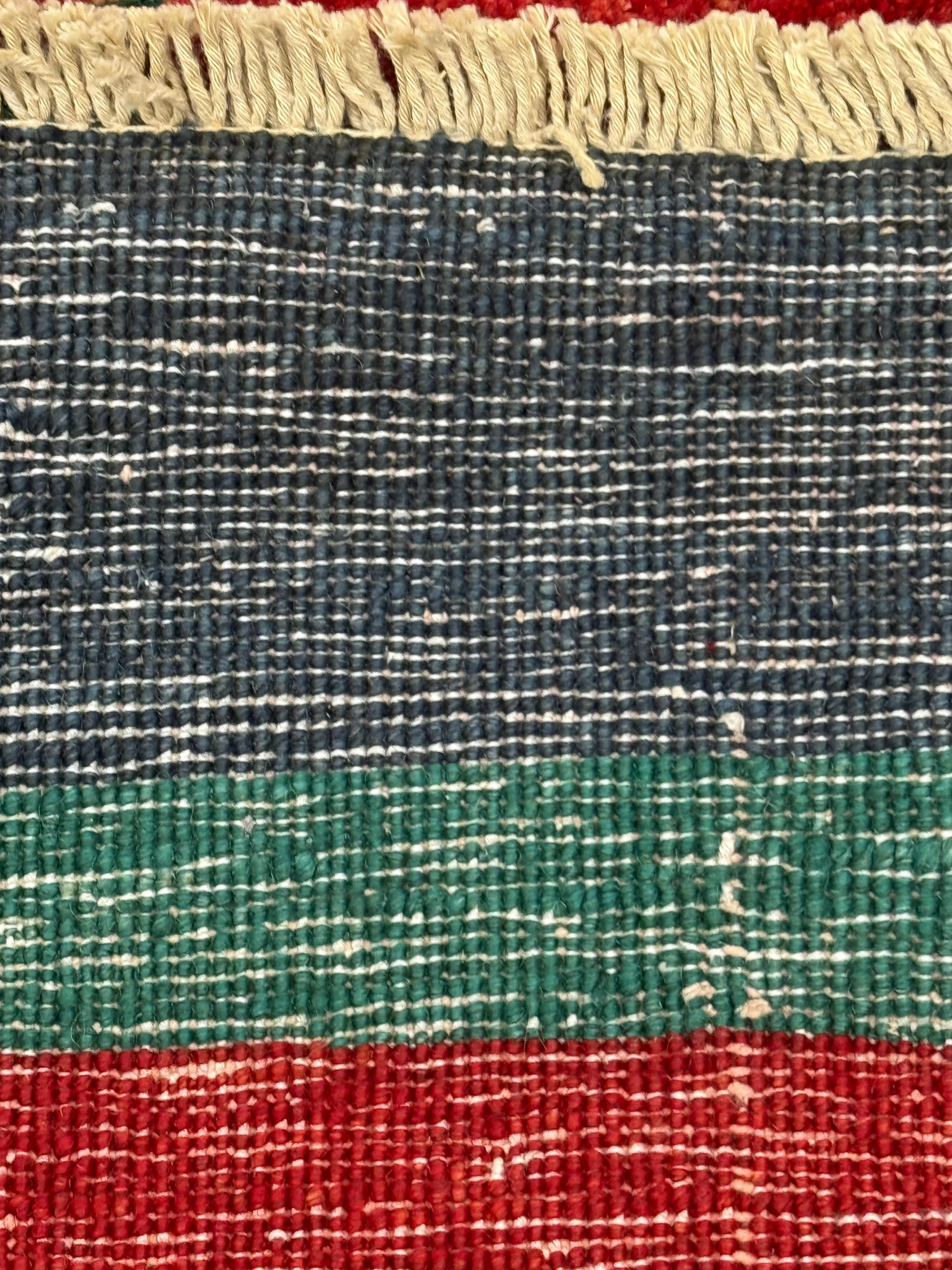 Handmade Afghan Red Gabbeh Rug, 300 x 194 CM