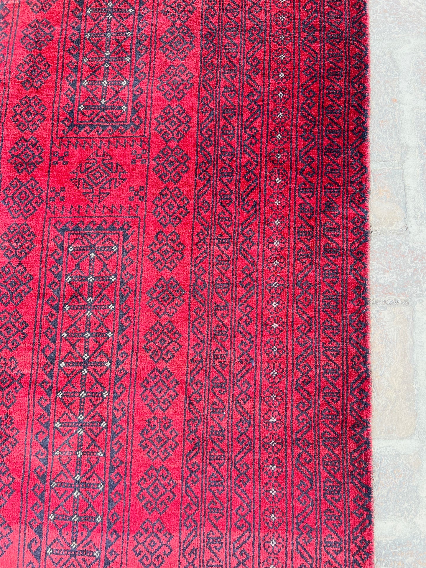 Vintage Handmade Afghan Traditional Balochi Rug 293 CM x 204 CM KSB#12465