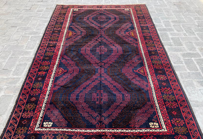 Handmade Afghan Traditional Balochi Rug 299 CM x 170 CM KB#12508