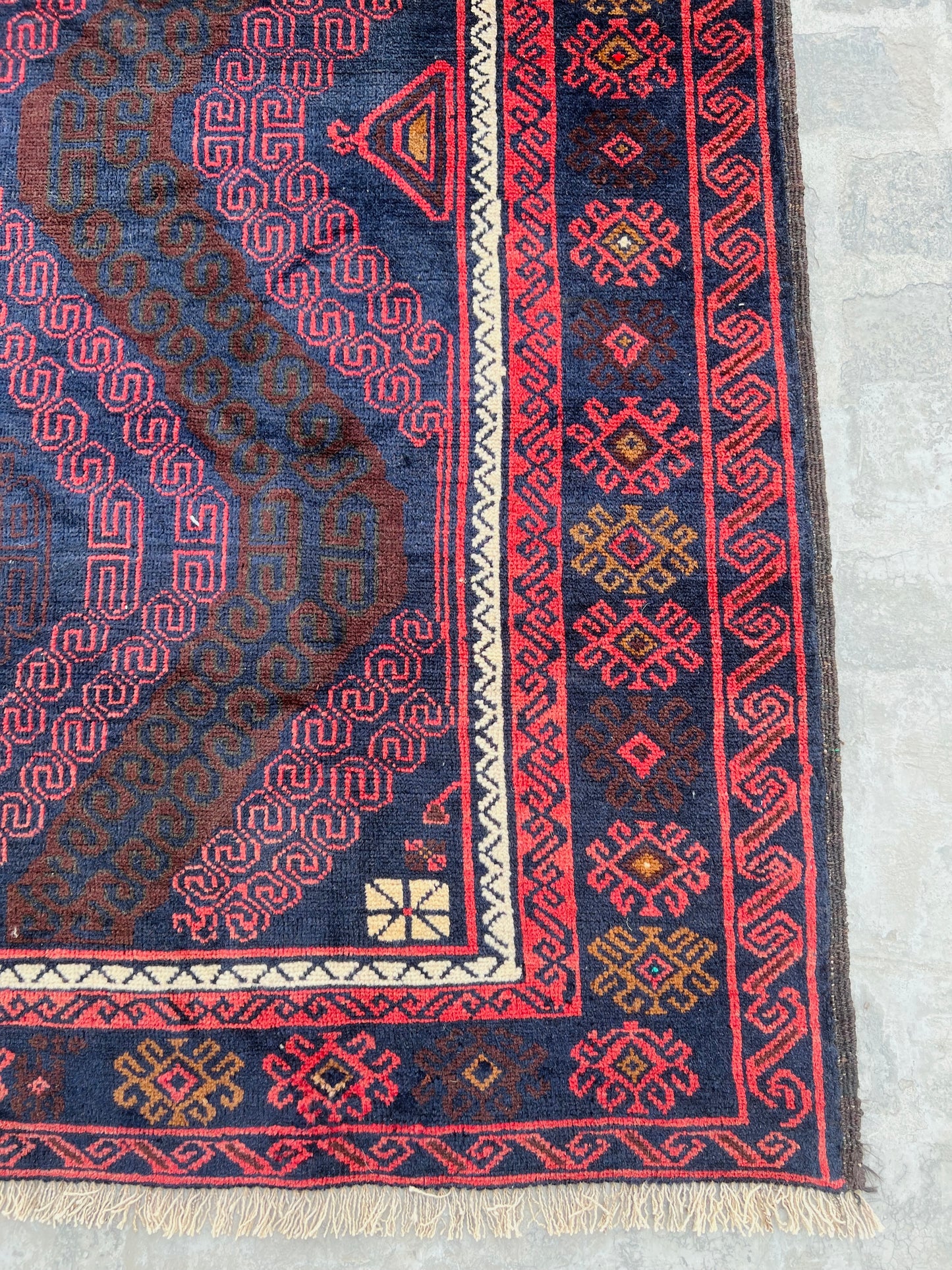 Handmade Afghan Traditional Balochi Rug 299 CM x 170 CM KB#12508