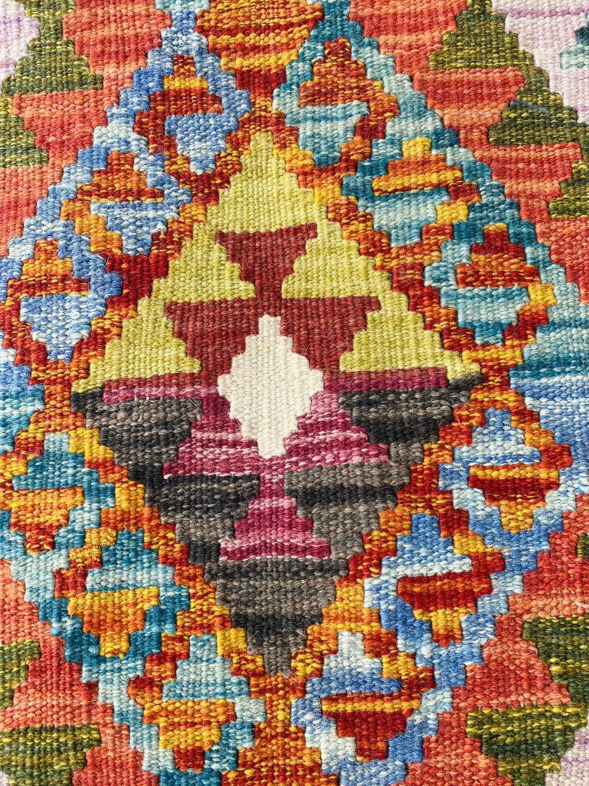 Handmade Afghan Chobi Kilim Rug 90 CM x 60 CM ( SS # 23 ).