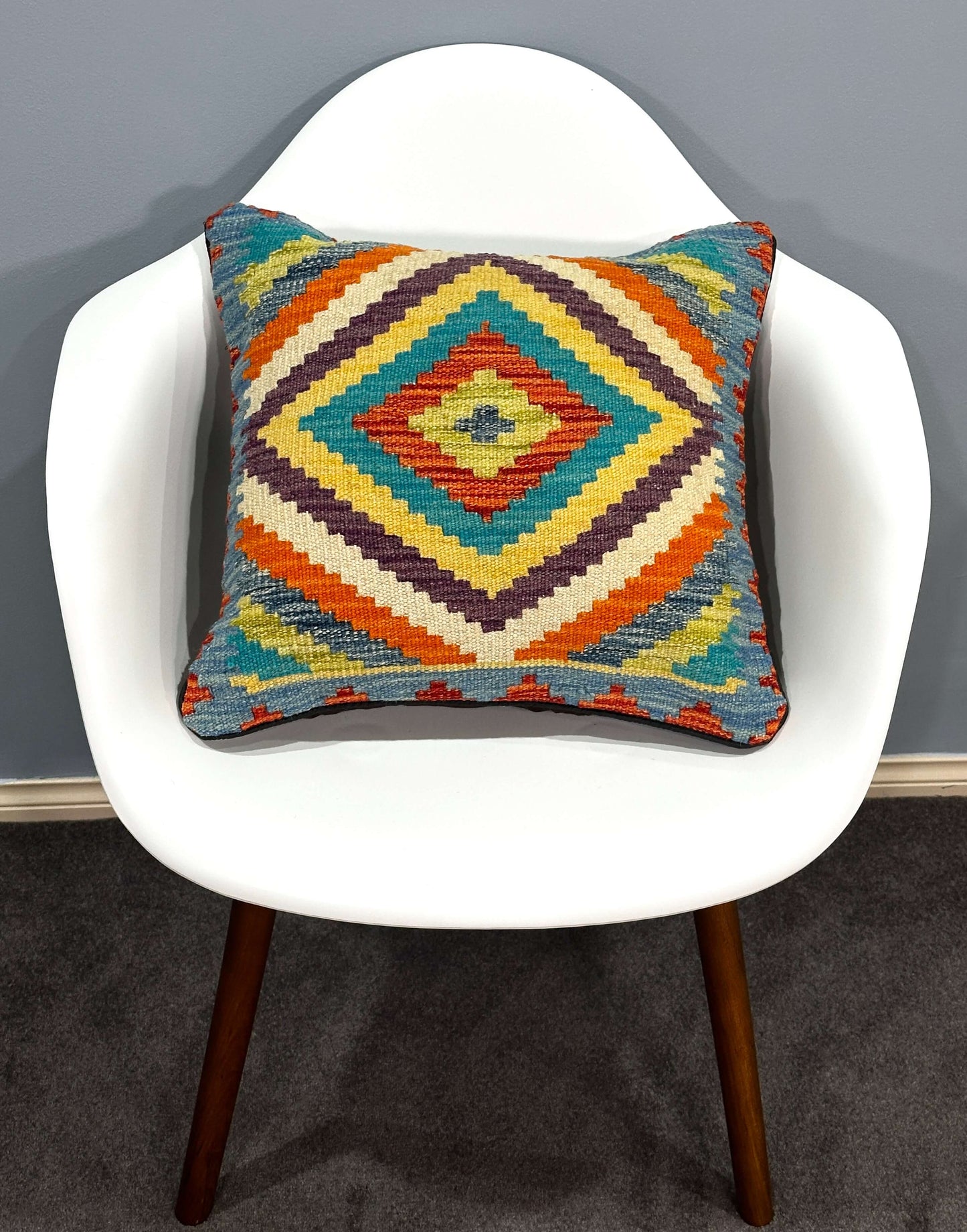 Chobi Kilim Cushion Cover 45 cm x 45 cm ( Chobi ) AF#85