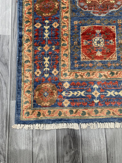Hand Knotted Chobi Wool Rug | 199 CM x 149 CM SK#350