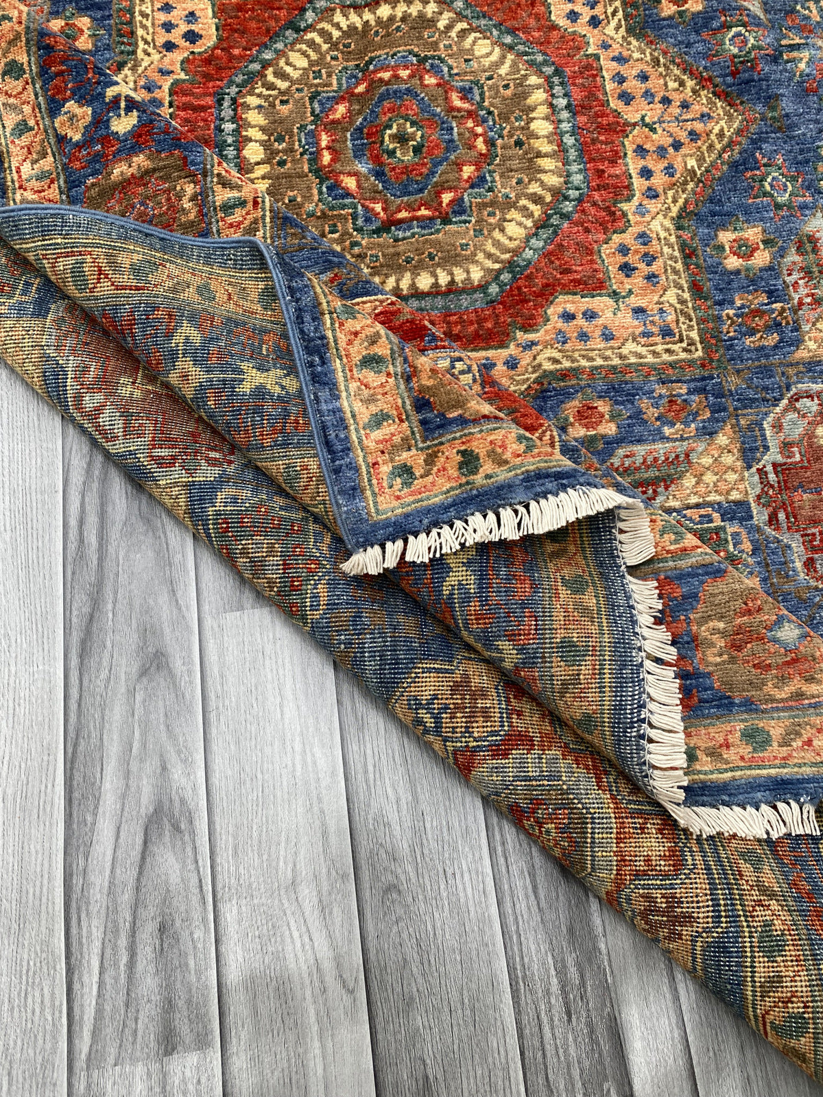 Hand Knotted Chobi Wool Rug | 199 CM x 149 CM SK#350