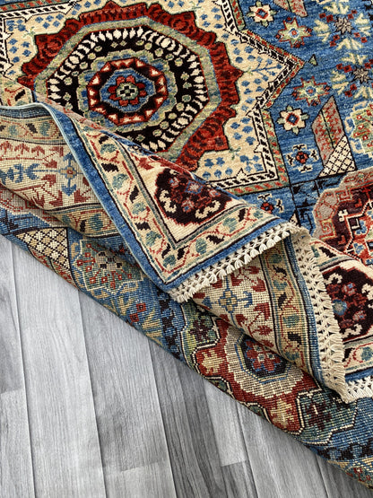 Hand Knotted Chobi Wool Rug | 193 CM x 148 CM SK#351