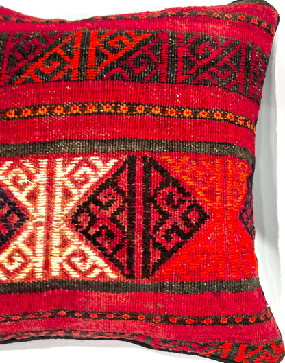 Traditional Afghan Cushion 45 cm x 45 cm (Traditional) AF#91